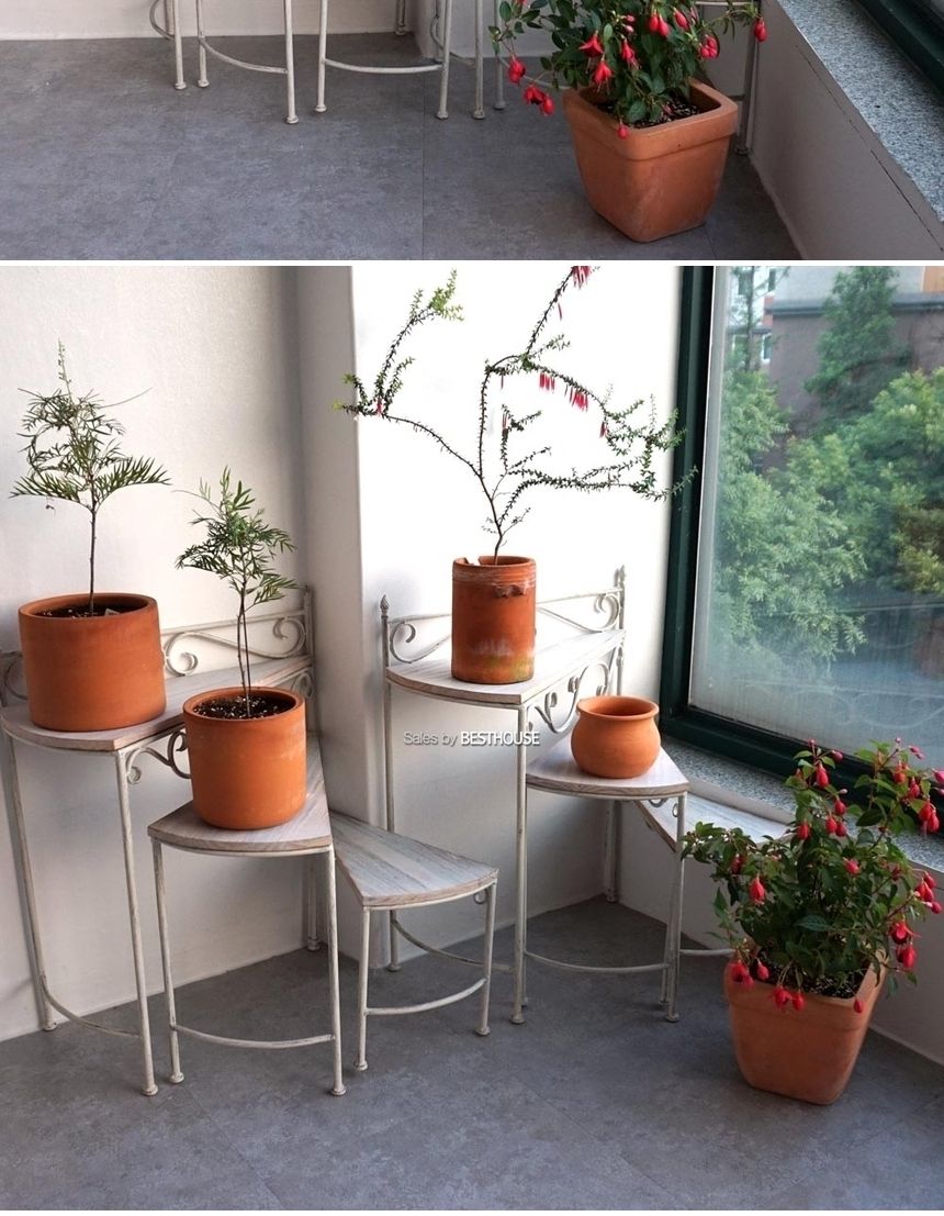 황토빛 단지-미니 14x11cm 토분(갈색화분)/화분/흙화분/토분/토분세트/화분세트/인테리어화분/인테리어토분