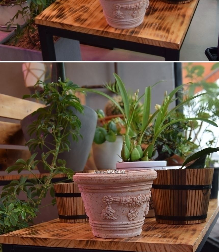 이탈리아 명품 수제토분VLF.I420 D20 20x15cm/화분/흙화분/토분/예쁜화분/디자인화분/인테리어화분/인테리