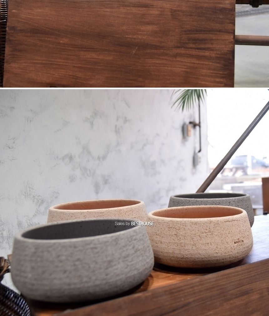 (아레나(베이지) - 물구멍O) 이탈리아 명품 러스틱.분재형 CM25 23x11cm/화분/정원용품/홈가드닝용품/분재