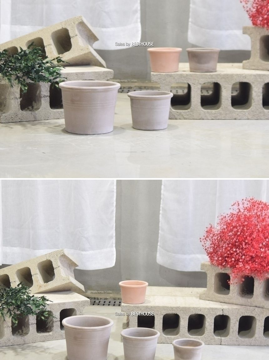 이탈리아 토분.실린더 R13 13x10cm 아레나/화분/흙화분/토분/토분세트/화분세트/인테리어화분/인테리어토분