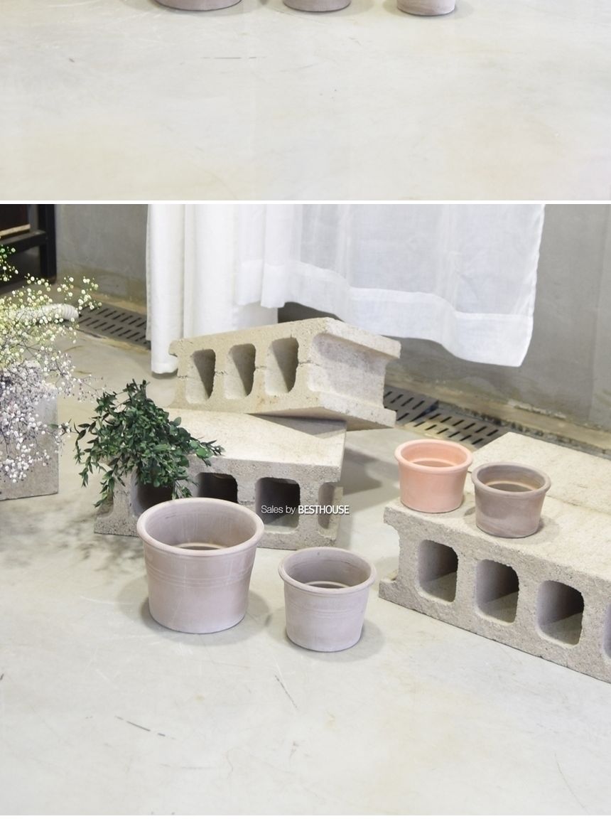 이탈리아 토분.실린더 R13 13x10cm 아레나/화분/흙화분/토분/토분세트/화분세트/인테리어화분/인테리어토분