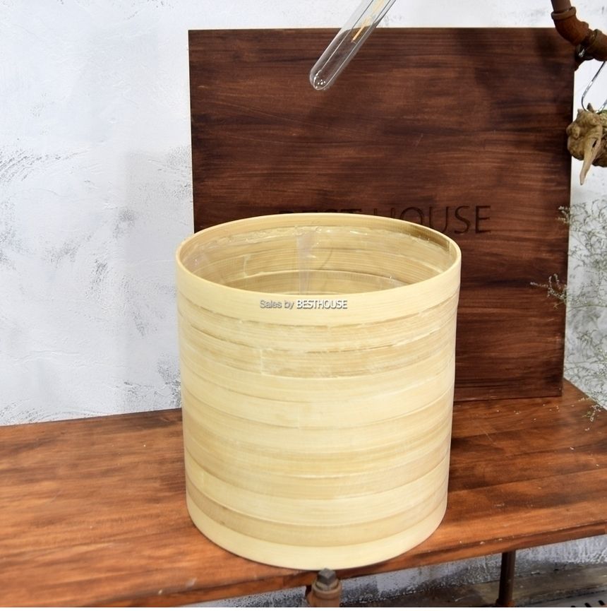 프리미엄 대나무 화분 원통형(대) 29x29cm/화분/정원용품/홈가드닝용품/가드닝용품/가정용화분/식물화분/꽃