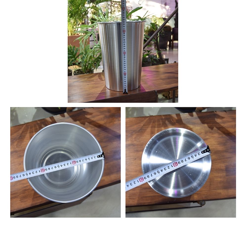 알루미늄 프리미엄 꽃통(특대) 25x34cm/화병/심플화병/디자인화병/원예용품/꽃병/디자인꽃병/예쁜꽃병/홈인