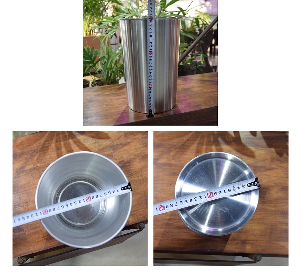 알루미늄 프리미엄 꽃통(대) 22x30cm/화병/심플화병/디자인화병/원예용품/꽃병/디자인꽃병/예쁜꽃병/홈인테