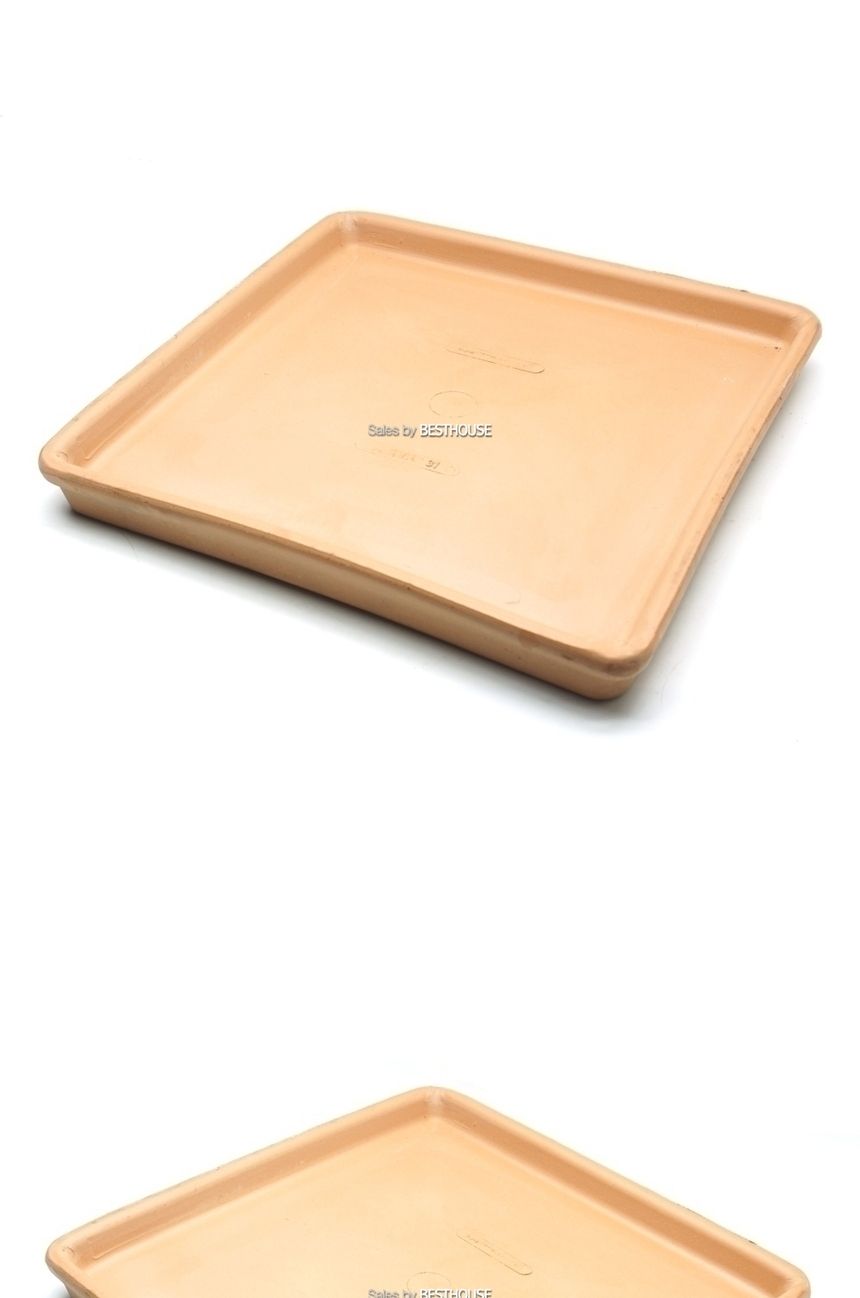 황토빛 화분받침 정사각 30x30cm(내경27x27cm)/화분받침/화분받침대/화분물받침/인테리어화분받침대/디자인