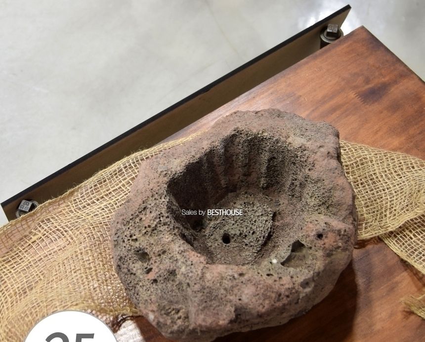 석부작용 화산석 (3호.대) 약 25cm/화분/정원용품/홈가드닝용품/분재화분/분재용화분/낮은화분/낮은분재화