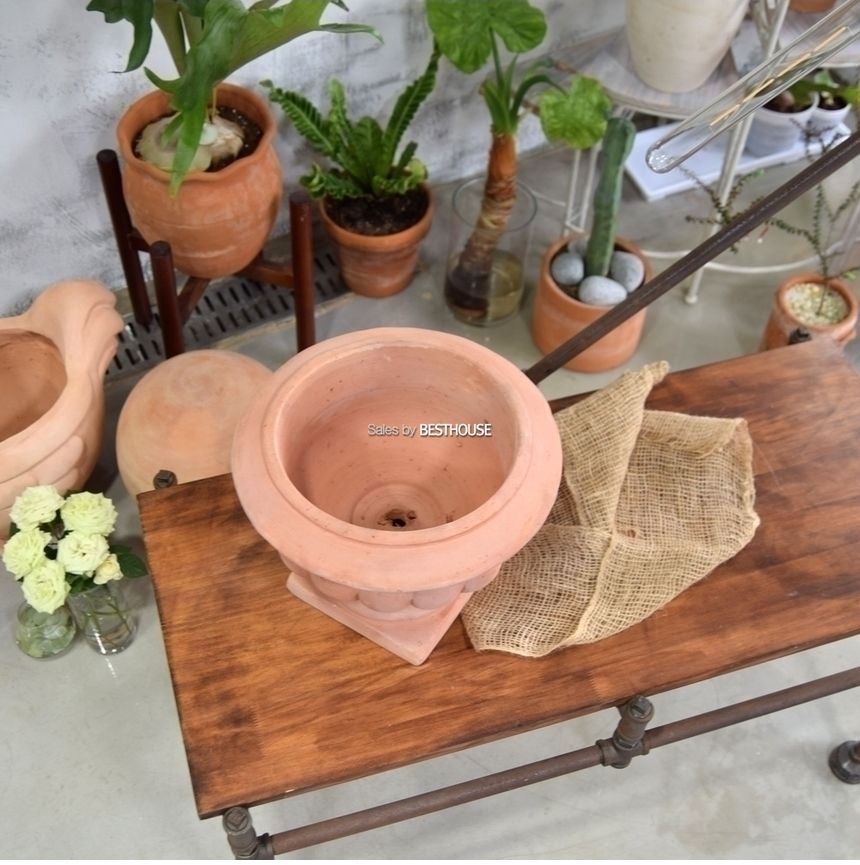 이태리풍 토분화분 NV41R 33x25cm 레드브라운/화분/도기/도기화분/토분/인테리어화분/분갈이/분갈이화분/분