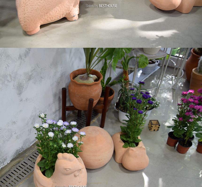 인테리어 토분-볼구 30x30cm/화분/인테리어화분/장식용화분/흙화분/토화분/토분/장식용토분/인테리어토분/