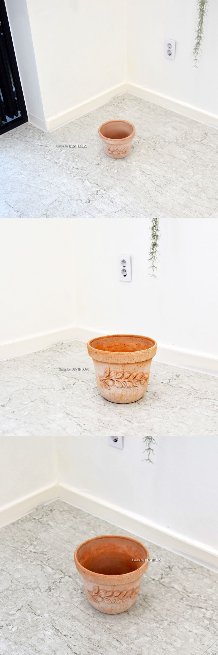 이탈리아 명품 수제토분올리브(2호) 25x20cm/화분/흙화분/토분/예쁜화분/디자인화분/인테리어화분/인테리어