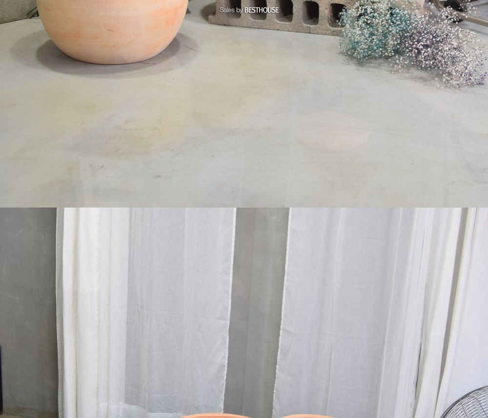 3개셋트 베트남 토분 화분 CV0303 넓은단지30 39 48cm/화분/흙화분/토분/예쁜화분/디자인화분/인테리어화분