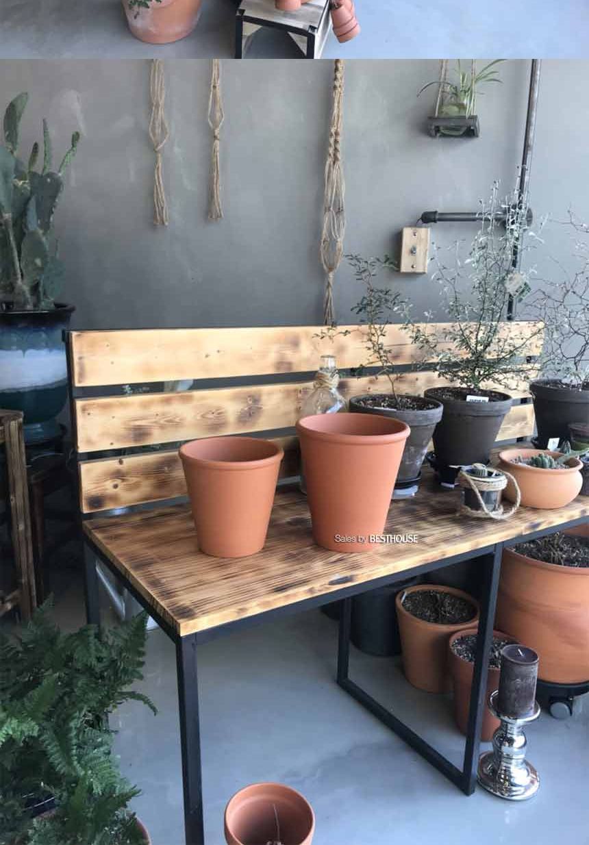 독일산 브라운 로즈분(2호) 14x14cm 꼬깔 토분 화분/화분/흙화분/토분/예쁜화분/디자인화분/인테리어화분/