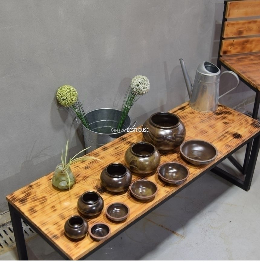 미니 옹기 항아리 양념병 다육이화분 (3호)9x9cm/미니화분/화분/옹기화분/옹기미니화분/다육화분/다육미니