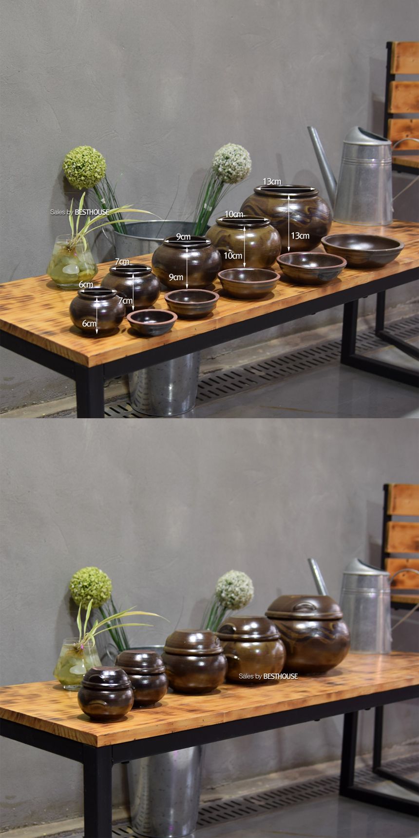 미니 옹기 항아리 양념병 다육이화분 (1호)6x6cm/미니화분/화분/옹기화분/옹기미니화분/다육화분/다육미니