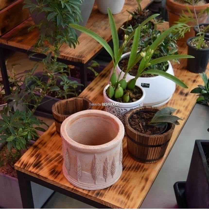 이탈리아 명품 수제토분CLCI8818 E20 20x18cm/화분/토기화분/도기화분/흙화분/주물럭화분/예쁜화분/옹기화