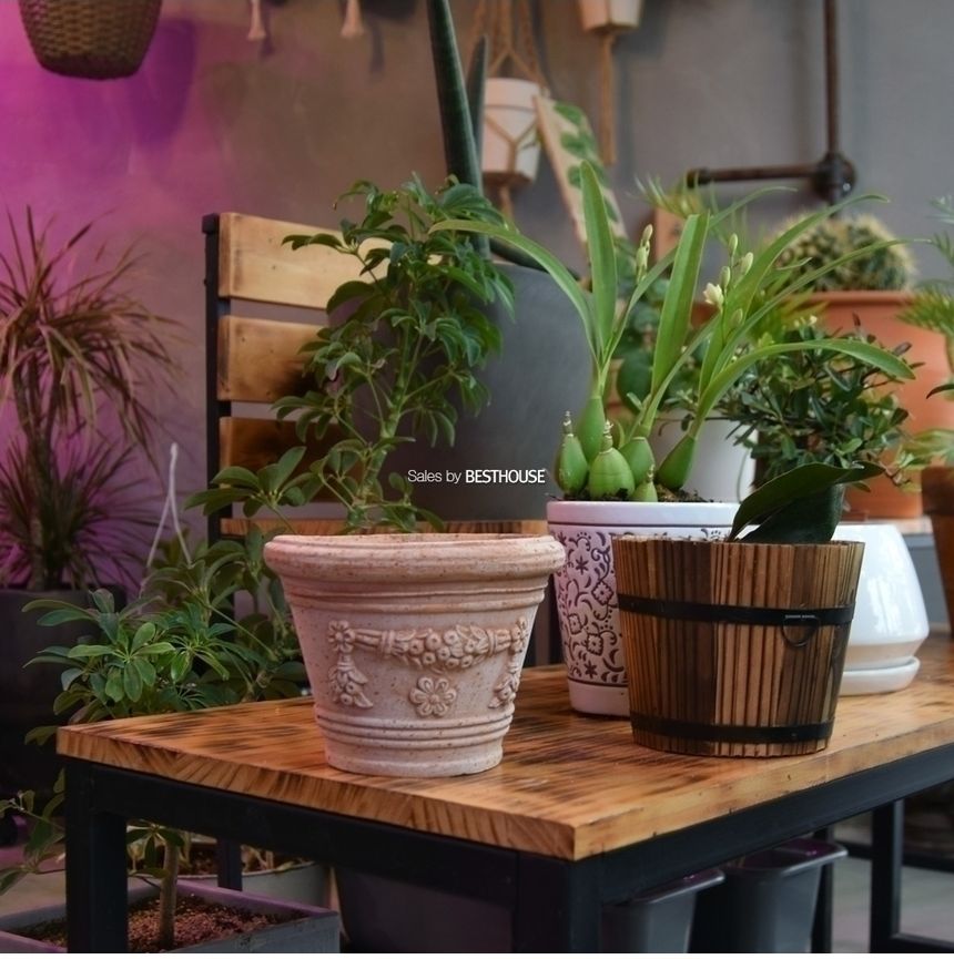 이탈리아 명품 수제토분VLFI415 E20 20x16cm/화분/토기화분/도기화분/흙화분/주물럭화분/예쁜화분/옹기화분