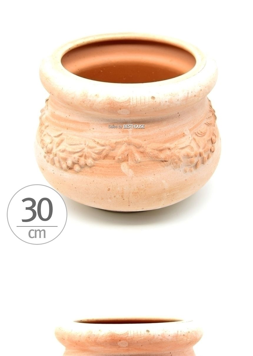 이탈리아 토분.쵸톨라 아레조 E30 26x21cm/화분/흙화분/토분/예쁜화분/디자인화분/인테리어화분/인테리어토