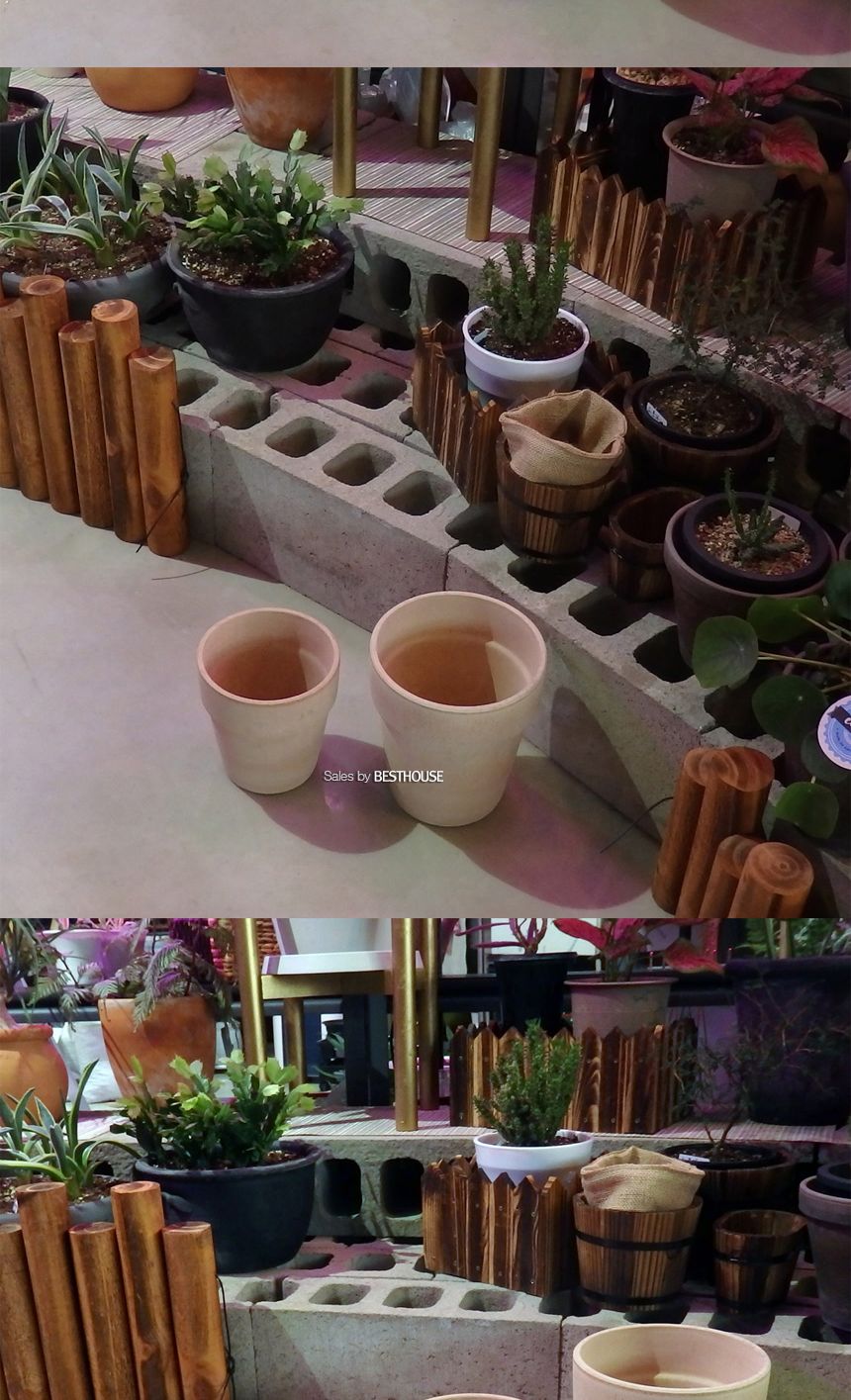 이탈리아 토분.바소 알토 아레나(베이지)E31 31x36cm/화분/흙화분/토분/예쁜화분/디자인화분/인테리어화분/