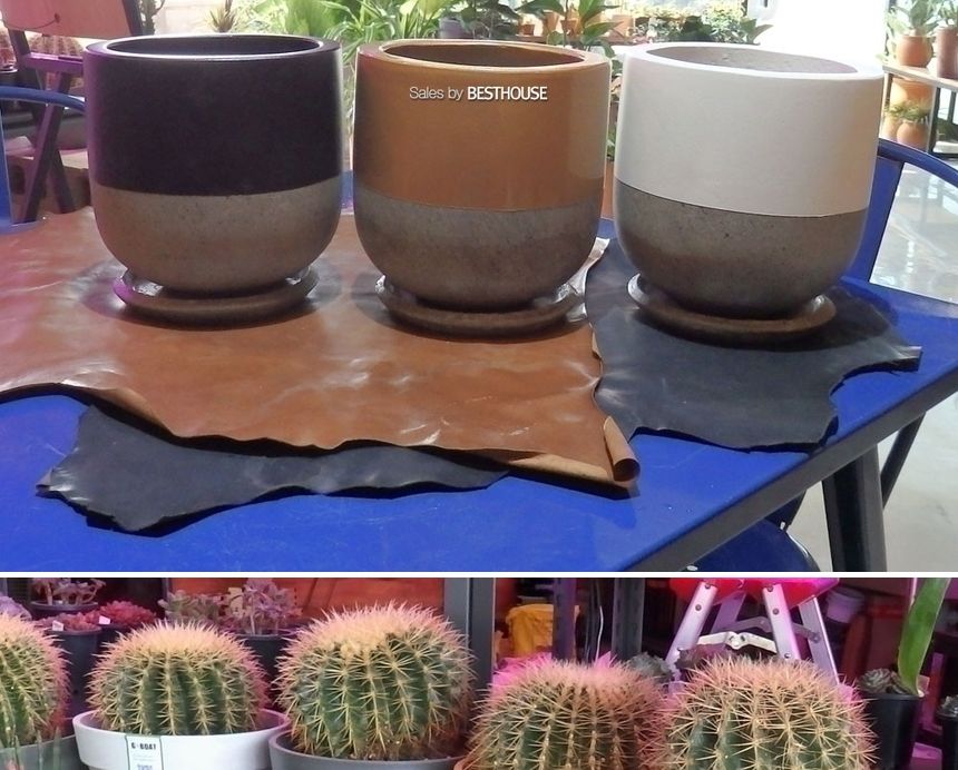 (블랙 투톤) 모던 테라스톤팟 투톤 원형 20x20cm 화분(받침포함)/화분/기화분/심플화분/예쁜화분/감성화분/