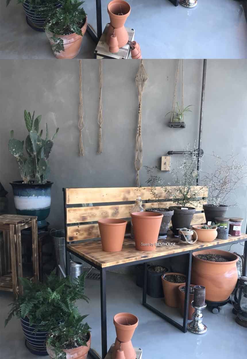 독일산 브라운 로즈분(3호) 16x16cm 꼬깔 토분 화분/화분/흙화분/토분/토분세트/화분세트/인테리어화분/인