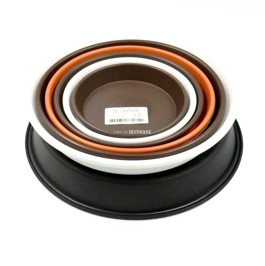 (옹기색(진갈색-밤색)) 동그라미 (15호-특호) 내경470mm 외경520mm 화분받침대/화분받침/화분받침대/화분물