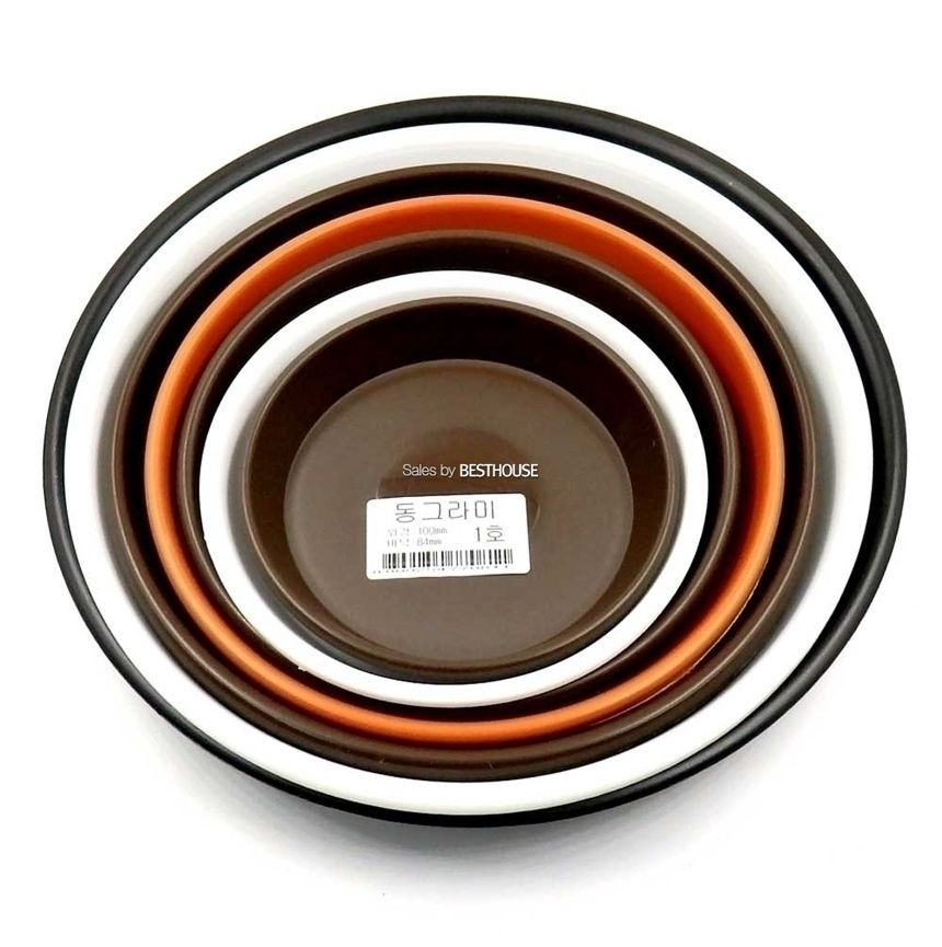 (옹기색(진갈색-밤색)) 동그라미 (15호-특호) 내경470mm 외경520mm 화분받침대/화분받침/화분받침대/화분물