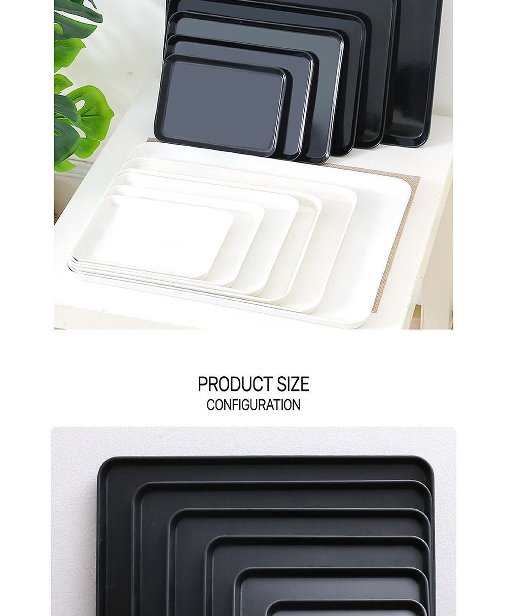 (블랙) 은성 세진 직사각 34x52cm(7호)플라스틱 화분받침대/플라스틱화분받침대/사각화분받침/사각화분받침