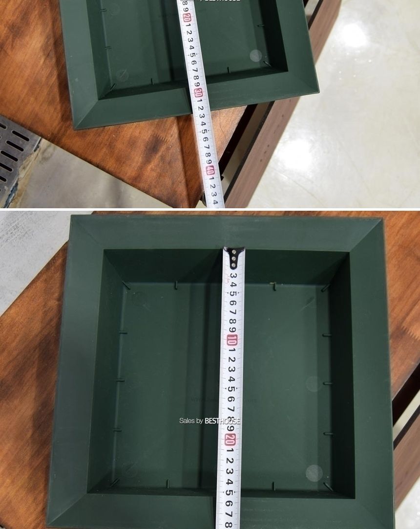 오아시스 플라스틱 수반 -정사각쌍장 32cm 수반 낮은수반 인테리어수반 심플수반 디자인수반 원예용품 홈가드닝 미니화분 미니수반 낮은화분 화분