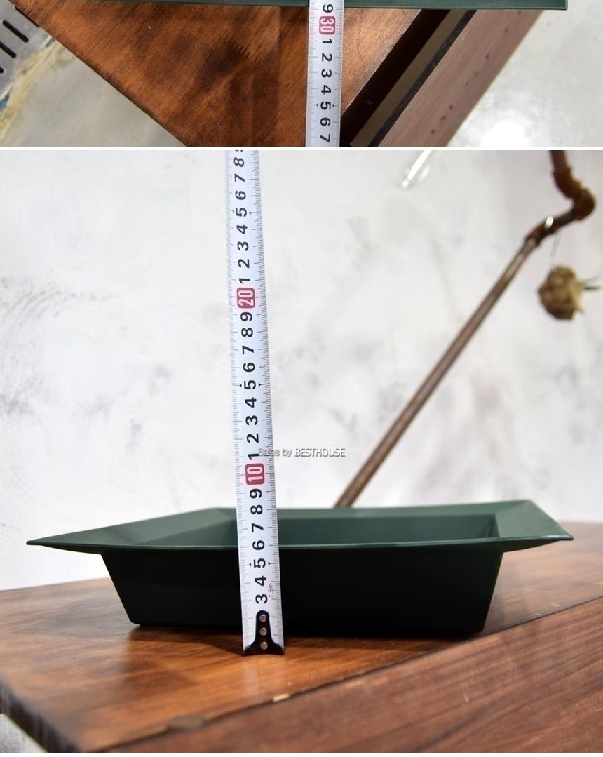 오아시스 플라스틱 수반 -정사각쌍장 32cm 수반 낮은수반 인테리어수반 심플수반 디자인수반 원예용품 홈가드닝 미니화분 미니수반 낮은화분 화분