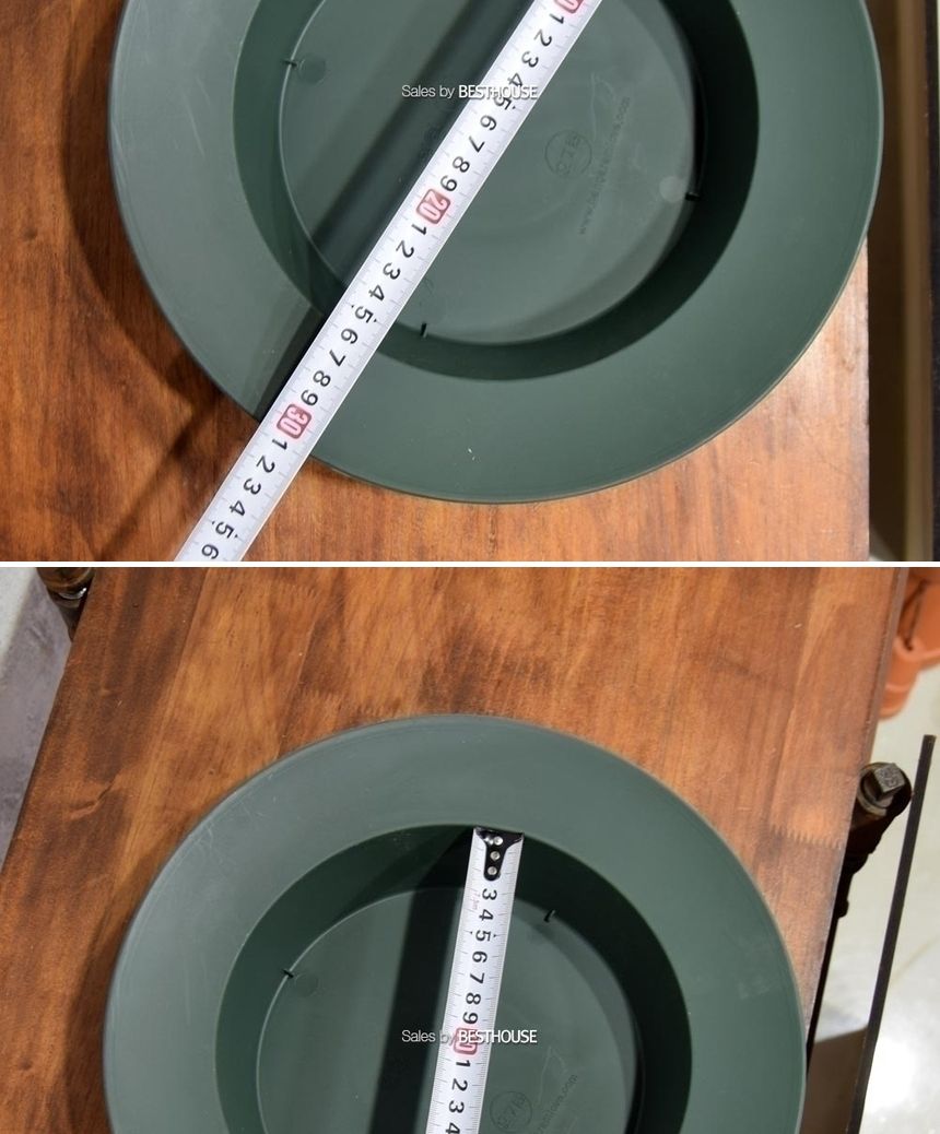 오아시스 플라스틱 수반 -원형(대) 30cm 수반 낮은수반 인테리어수반 심플수반 디자인수반 원예용품 홈가드닝 미니화분 미니수반 낮은화분 화분