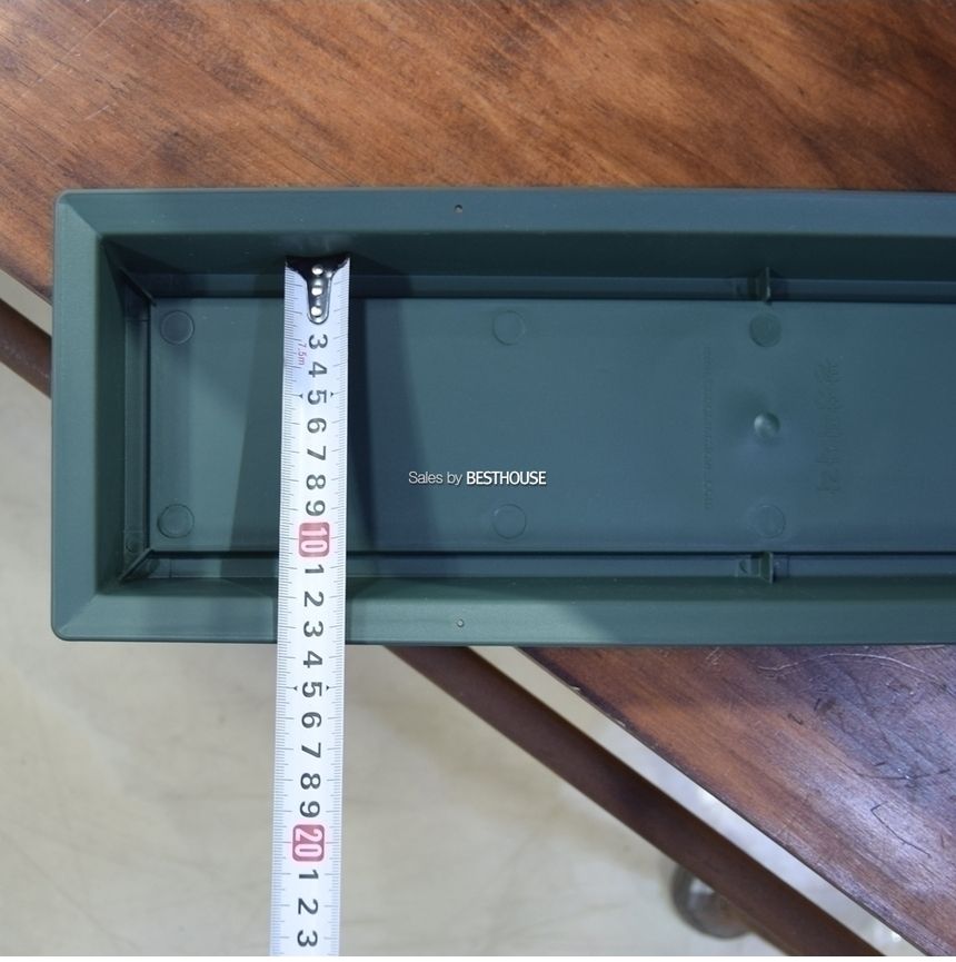 오아시스 플라스틱 수반 -직사각(쌍장) 50x15cm
