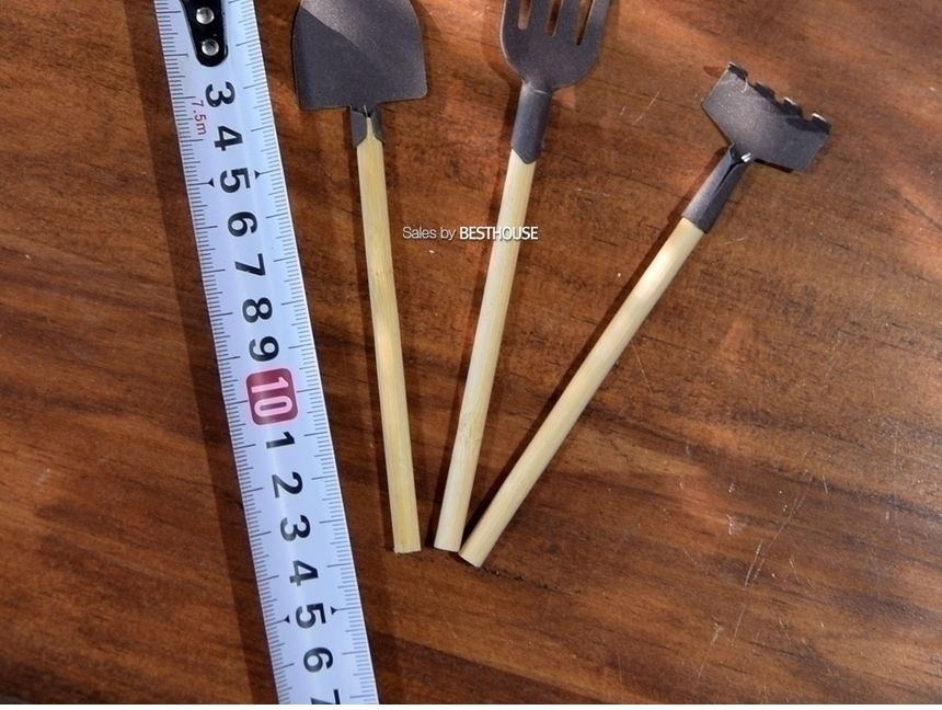 화분 데코레이션용 핀 데코 픽 (미니모종삽13cm-3종)/화분데코/화분데코레이션/화분꾸미기/화단꾸미기/정원