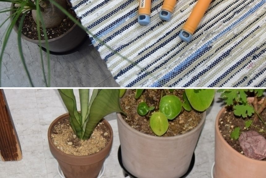 플라스틱 모종삽 3종셋트 (약 28cm) 모종삽.갈퀴.삼지창/화분정리/화분정리대/인테리어화분대/화분받침대/