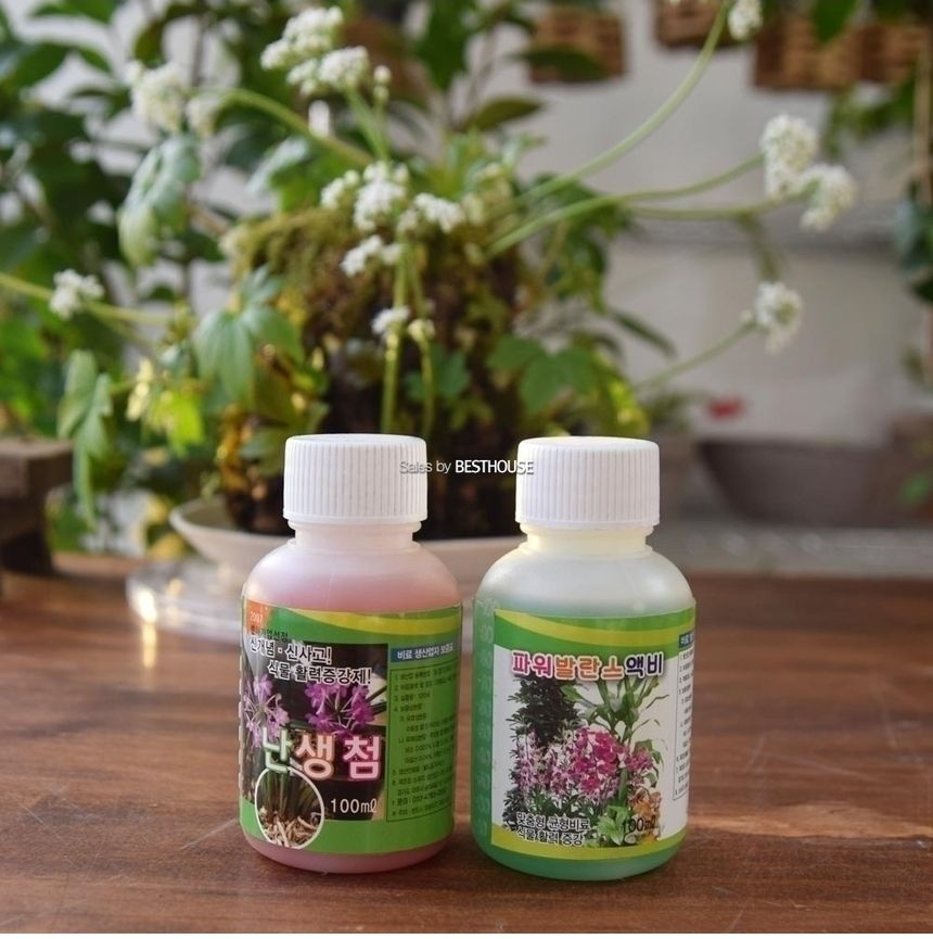 (파워발란스) 난생첨 파워발란스 액비 100ml 식물 활력증강제/활력액/활력제/식물활력액/식물활력제/원예용