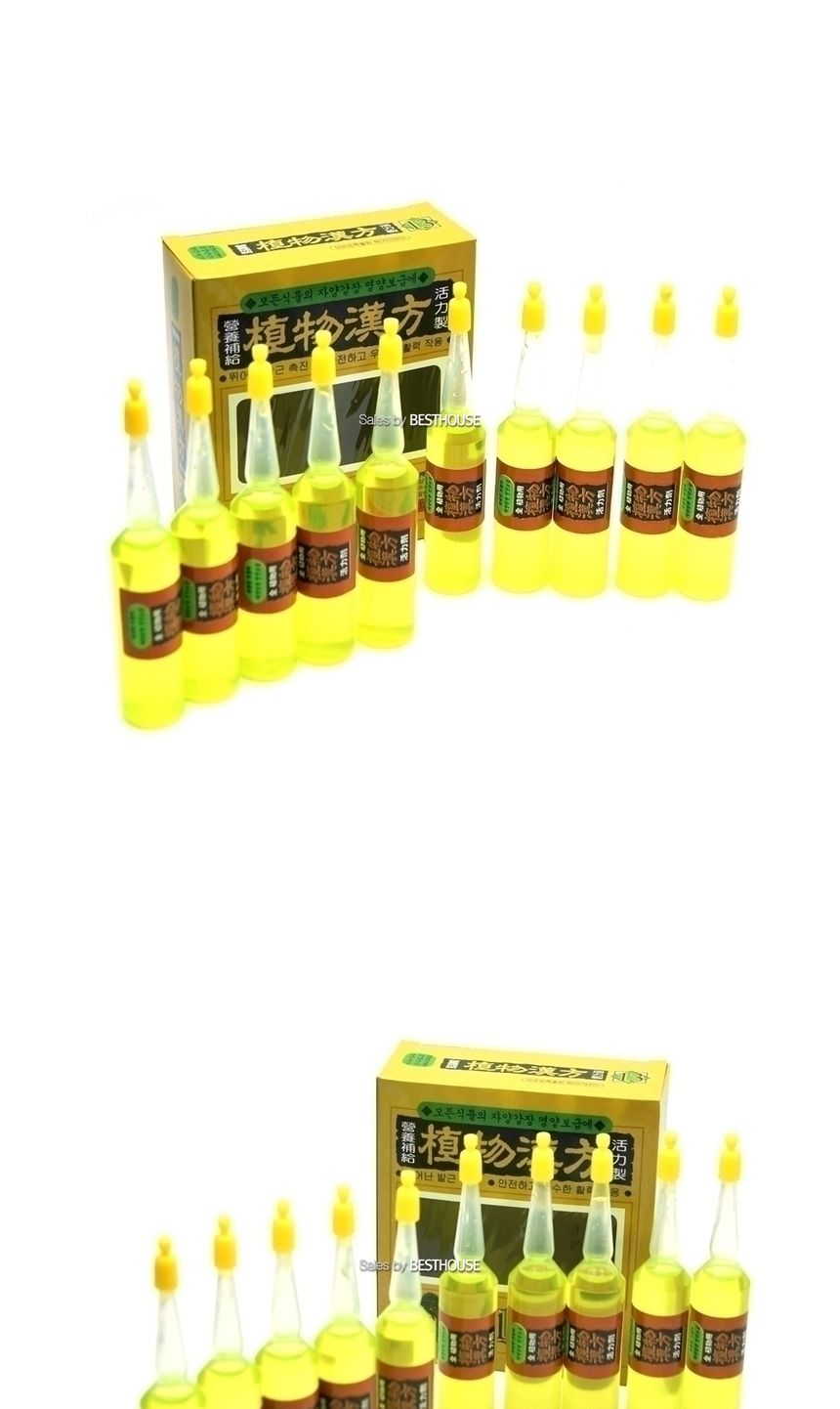 식물한방 앰플 (36ml x 10개) 자양강장 식물영양제 식물영양제 꽃영양제 나무영양제 원예영양제 조경영양제 가든영양제 식물앰플 꽃앰플 나무앰플 원예앰플