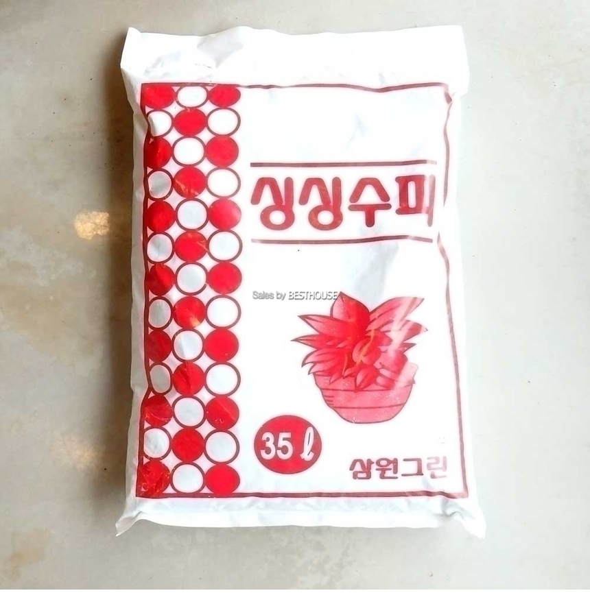 삼원그린 싱싱수피 35L (부엽토) 화훼 분갈이용 종묘나 식물의 웃거름 퇴비/비료/퇴비/식물퇴비/식물영양/