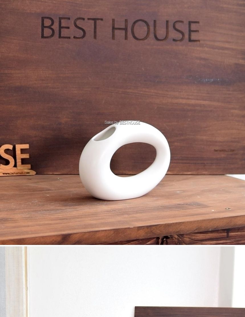 더플라워포터리 세라믹 도자기화병소품 FD-01 에그/화병/예쁜화병/디자인화병/인테리어화병/원예용품/꽃병/