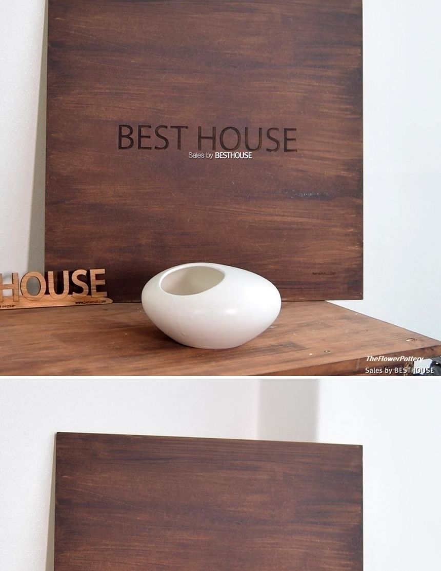 더플라워포터리 세라믹 도자기화병소품 FD-01 에그/화병/예쁜화병/디자인화병/인테리어화병/원예용품/꽃병/