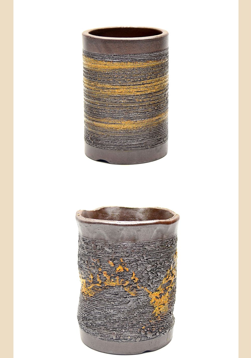 수제 다육이 화분 옹기토 SP303 원통 (소) 10x15cm/다육이용화분/미니화분/디자인화분/인테리어화분/인테리