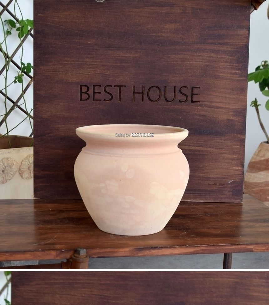 베트남 토분 테라원 이집트 물병 D20 20x19cm/화분/식물화분/꽃화분/나무화분/장식용화분/인테리어화분/토