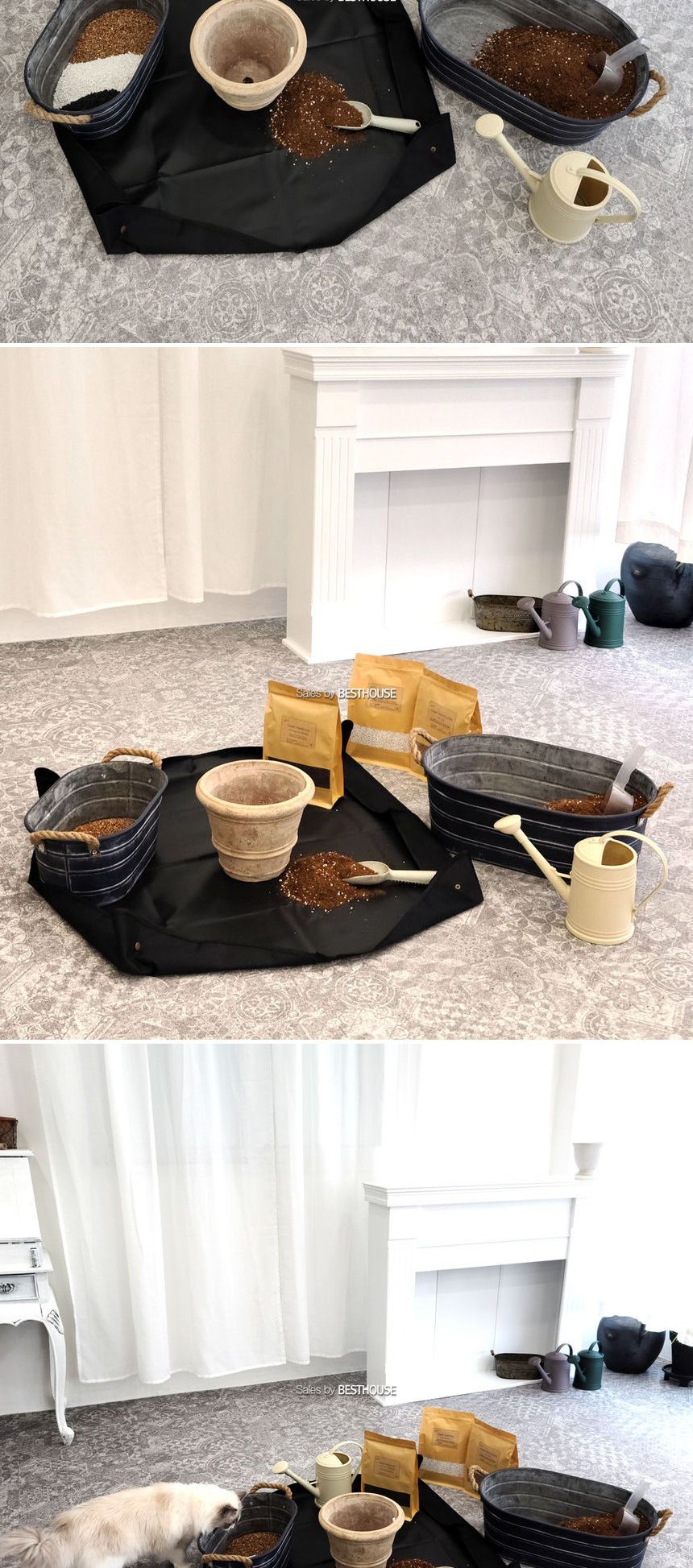 빈티지 양철 철제 타원형 바구니 40x25x17cm(소) 바구니 양철바구니 철제바구니 빈티지바구니 장식용바구니 인테리어바구니 소품바구니 바스켓 양철바스켓 철제바스켓