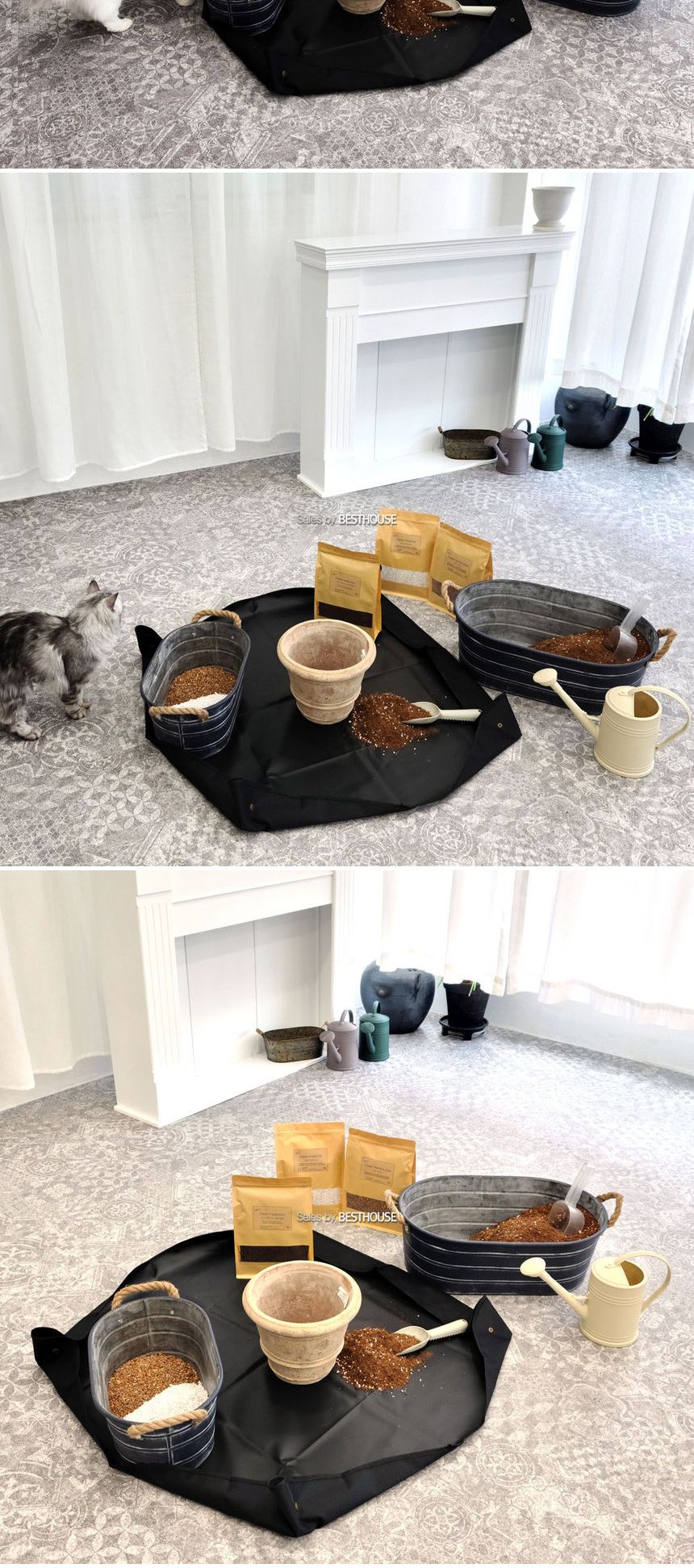 빈티지 양철 철제 타원형 바구니 40x25x17cm(소) 바구니 양철바구니 철제바구니 빈티지바구니 장식용바구니 인테리어바구니 소품바구니 바스켓 양철바스켓 철제바스켓