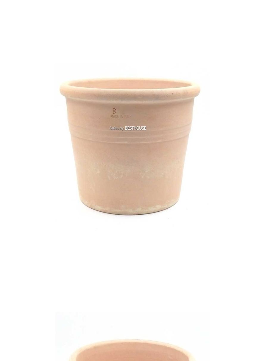 이탈리아 토분 실린더 아레나 베이지 E28 28x23cm/토분/이탈리아토분/장식화분/디자인화분/실내화분/식물화
