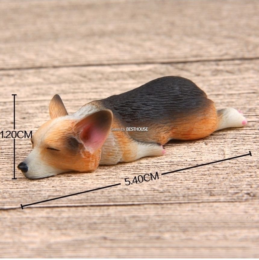 화분 데코레이션 (강아지 4개 셋트)/화분장식/화분장식품/화분데코/화분데코레이션/강아지화분장식/강아지