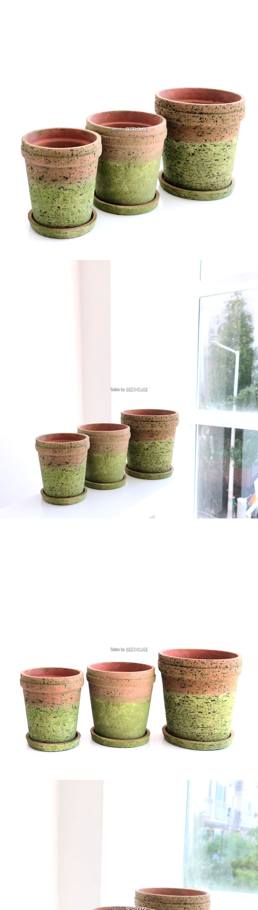 (D16x18cm 중) 빈티지 이끼 시멘트 화분 베이직라인/인테리어화분/다육모듬화분/선인장화분/소형화분/수제