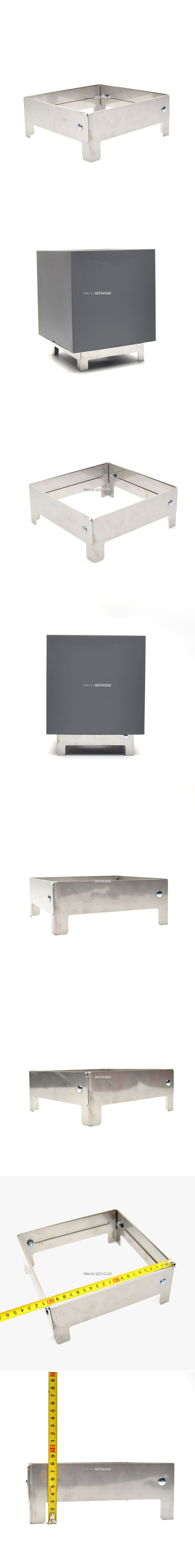 SUS304 대형 화분 받침대 20x20x8cm/화분스탠드/대형화분받침대/화분장식대/인테리어화분정리대/장식화분대