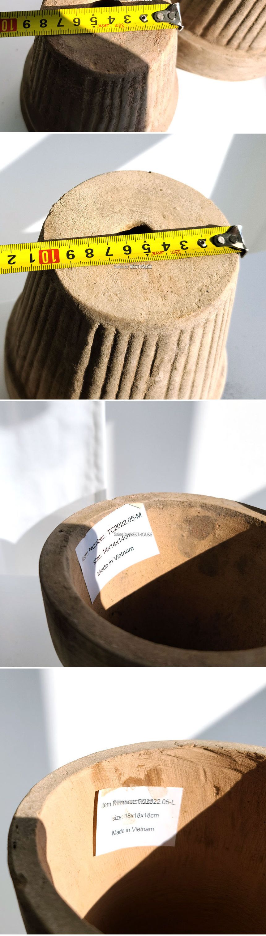 2개셋트 테라원 빈티지 아쿠아 토분 TC05 받침셋트/실내화분/정원화분/빈티지토분/소품화분/식물화분/장식