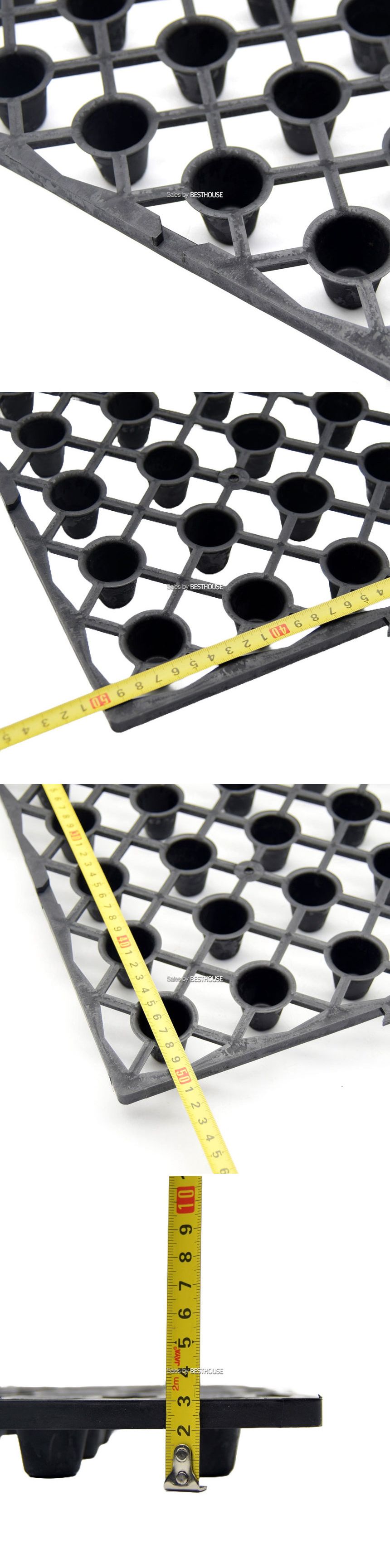 플라스틱 배수판 50x50cm 20개 묶음/물빠짐판/원예용물빠짐판/옥상배수판/원예용배수판/원예배수판/원예배