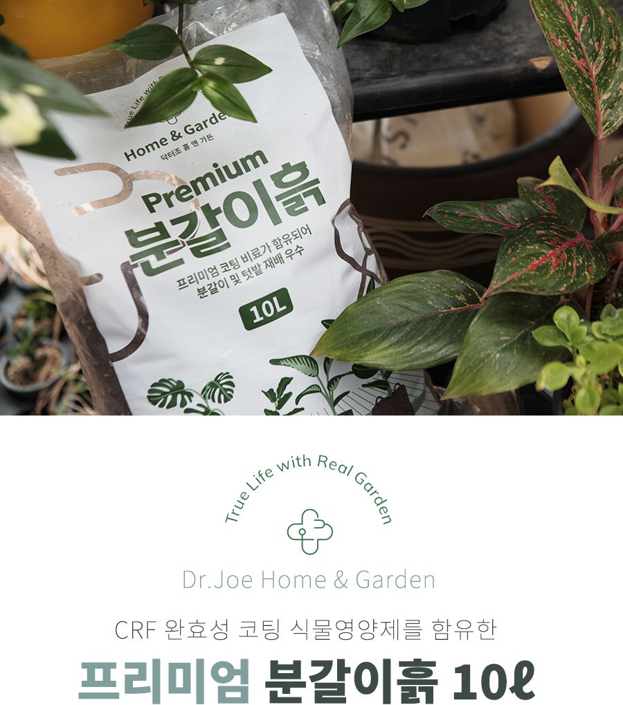 닥터조 프리미엄 분갈이흙 10L/분갈이/분갈이흙/화분흙/흙/분갈이전용흙/영양분갈이흙/화분분갈이/화분분갈