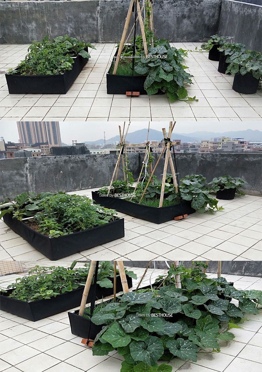 초대형 직사각 부직포 화분 100x50x30cm/부직포화분/직사각부직포화분/장식화분/디자인화분/실내화분/식물