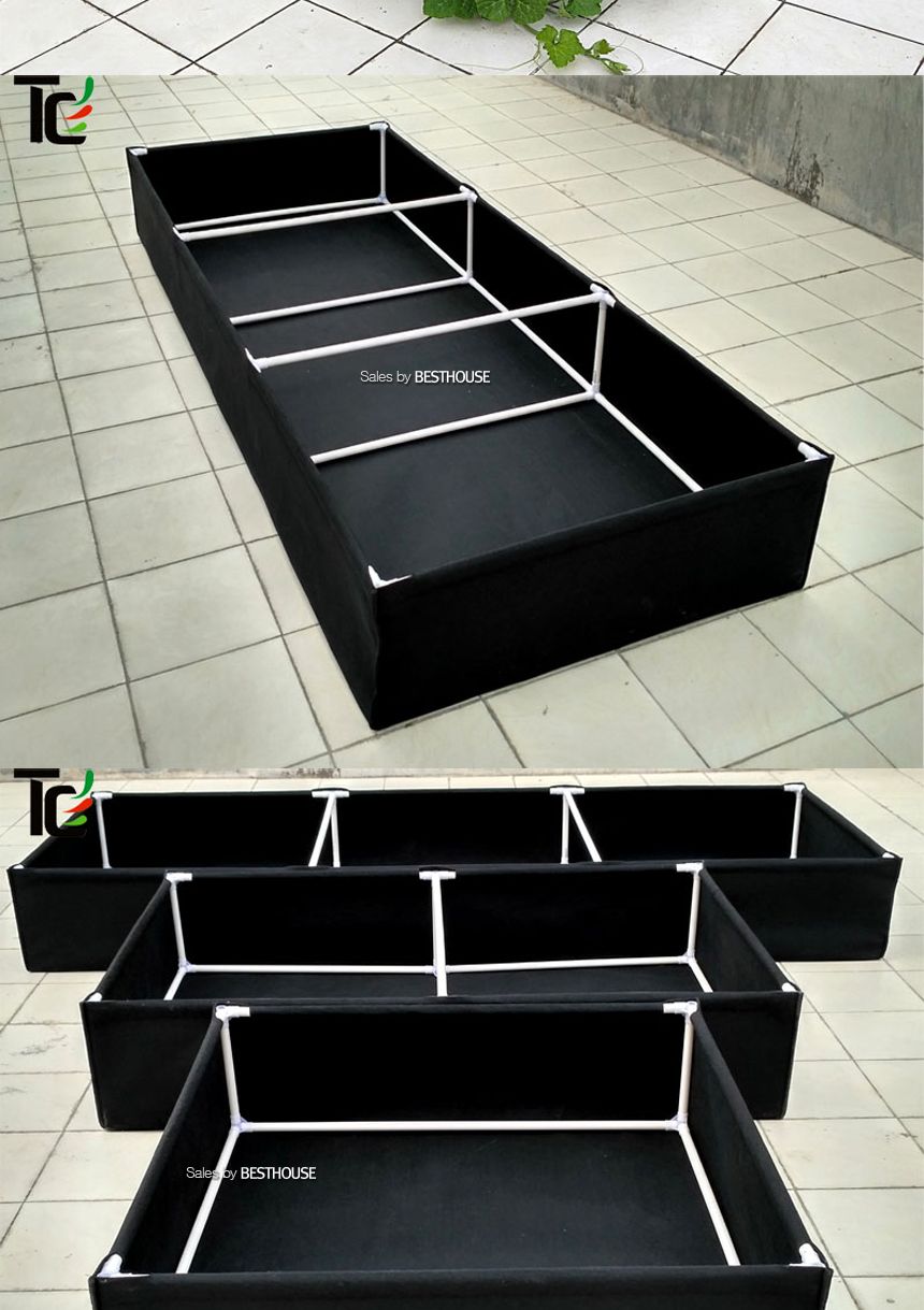 초대형 직사각 부직포 화분 100x50x30cm/부직포화분/직사각부직포화분/장식화분/디자인화분/실내화분/식물